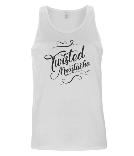 Twisted Moustache Large Logo Vest