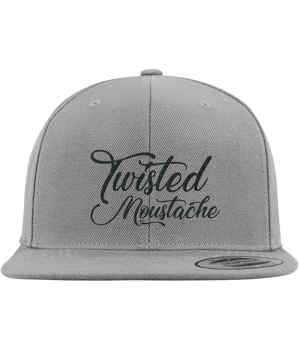 Classic Snapback Cap - Heather Grey