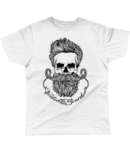 Twisted & Bearded Classic Tee (White)