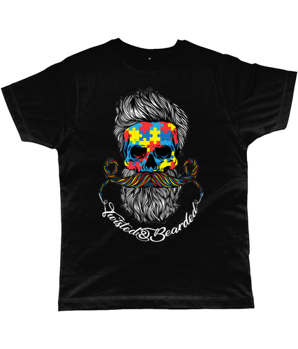 Twisted & Bearded Autism Edition Tee (Black)