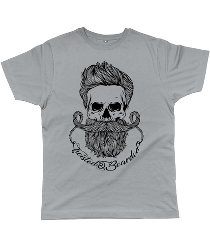 Twisted & Bearded Classic Tee (Grey)