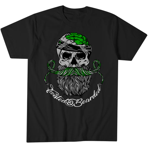 Twisted & Bearded Mental Health Edition Tee (Black)